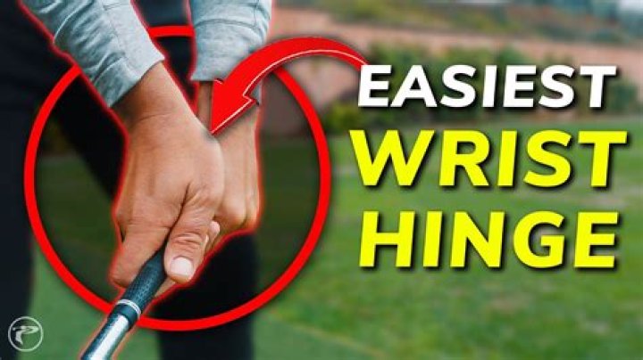 What happens if you don't hinge your wrists in golf?