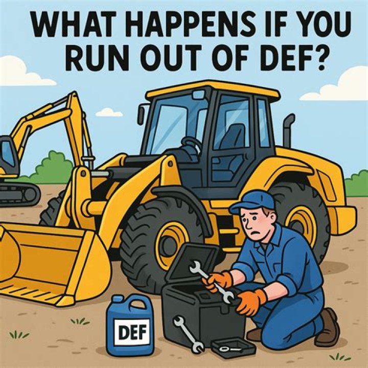 What happens if you run out of DEF?