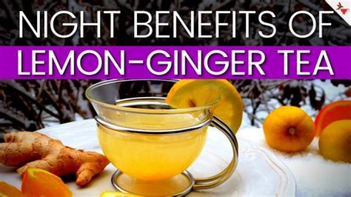 What happens when you drink ginger tea before bed?
