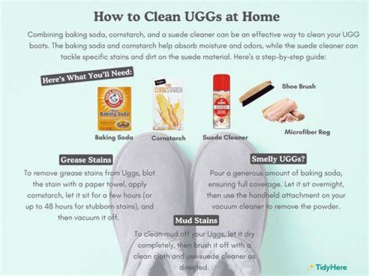What home remedy can I use to clean UGGs?