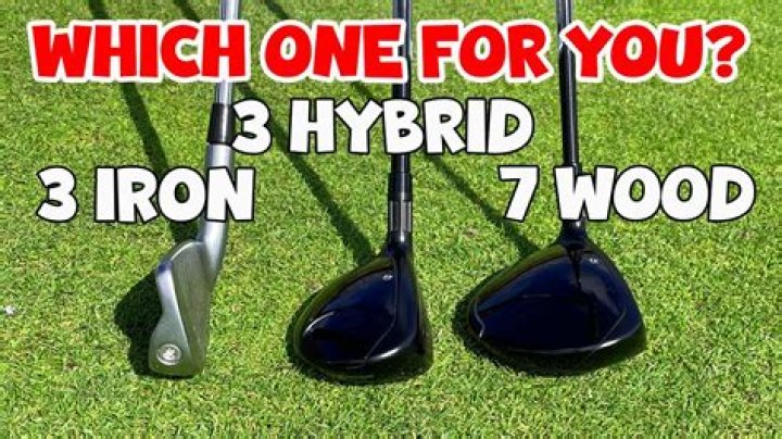What hybrid is equivalent to a 3 iron?