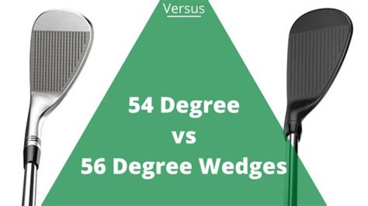 What is a 54 wedge used for?