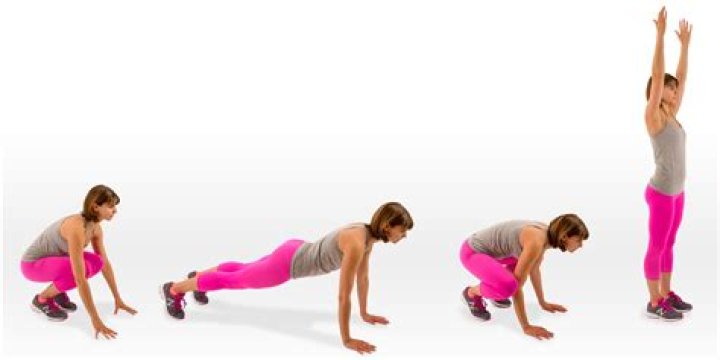 What is a 6 count burpee?