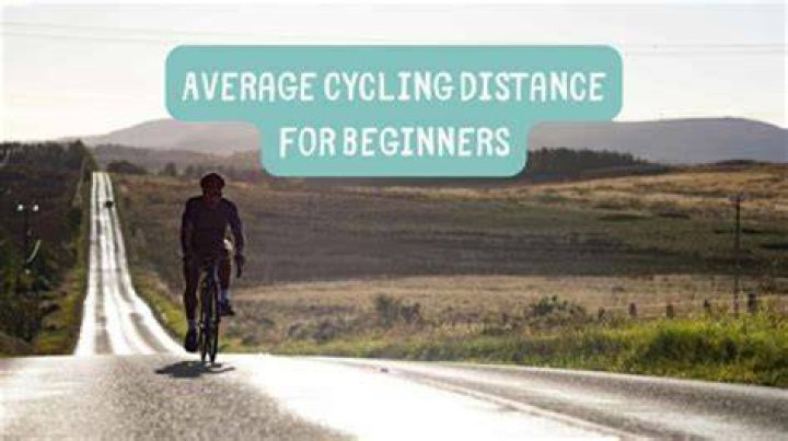 What is a good distance for a beginner cyclist?