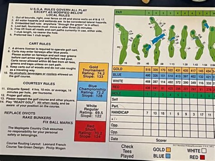 What is a good golf score differential?