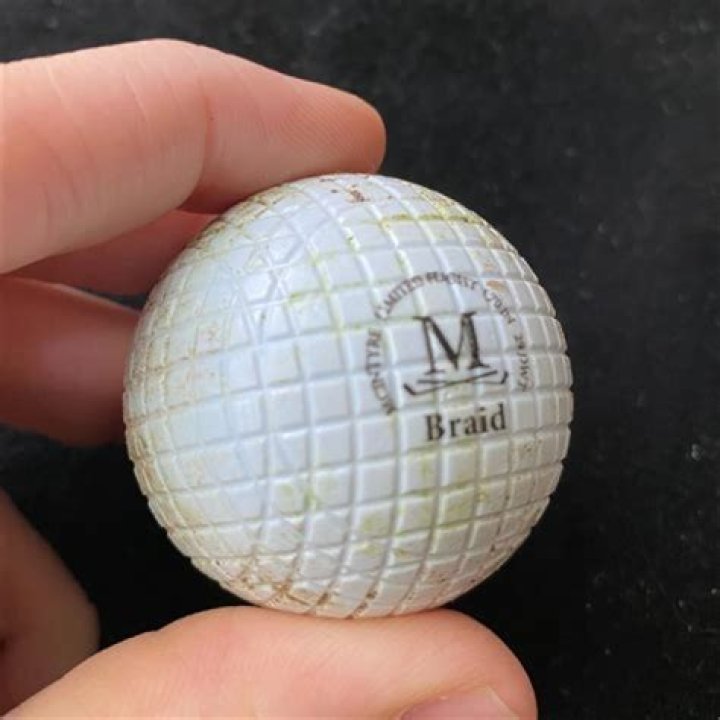 What is a gutty golf ball?