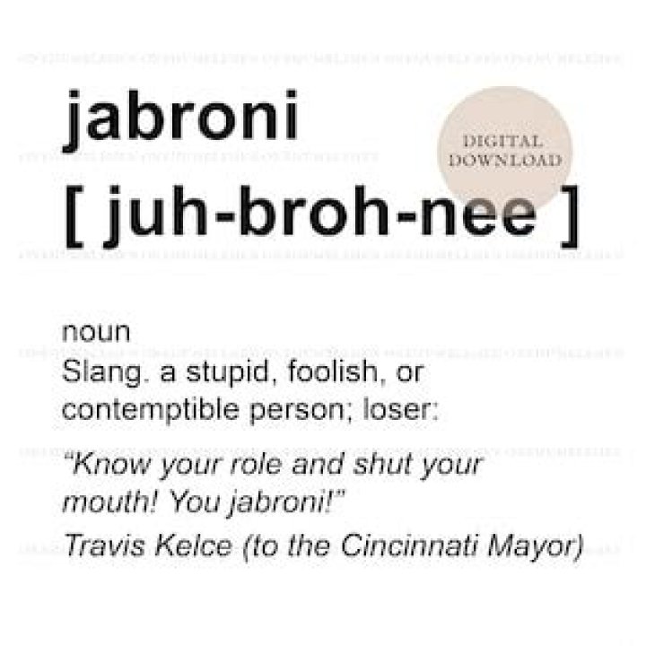 What is a jabroni Urban Dictionary?