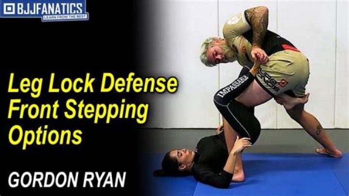 What is a ladder leg lock?