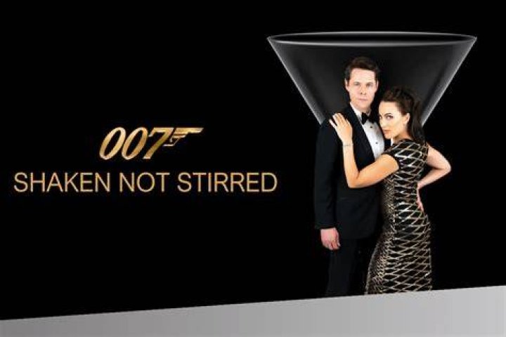 What is a martini shaken, not stirred?