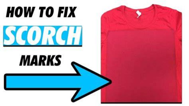 What is a scorch mark?