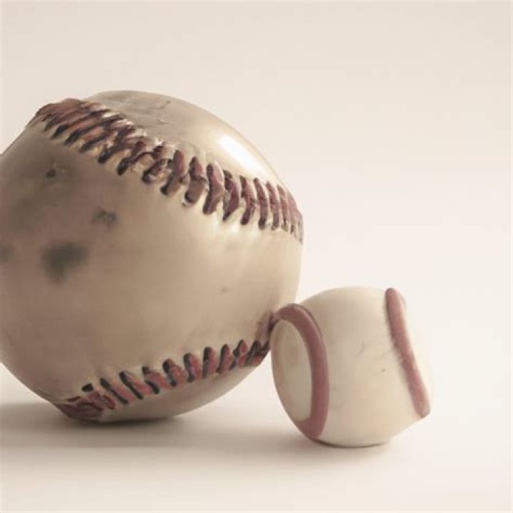 What is a softball made of?