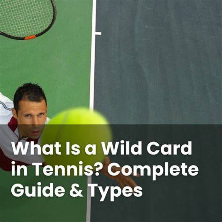 What is a wild card in tennis?