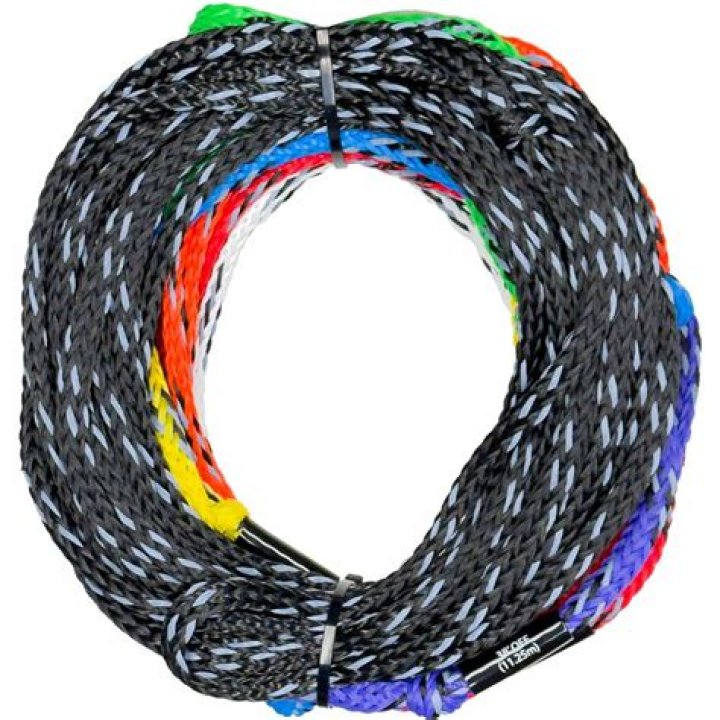 What is an 8 section ski rope?