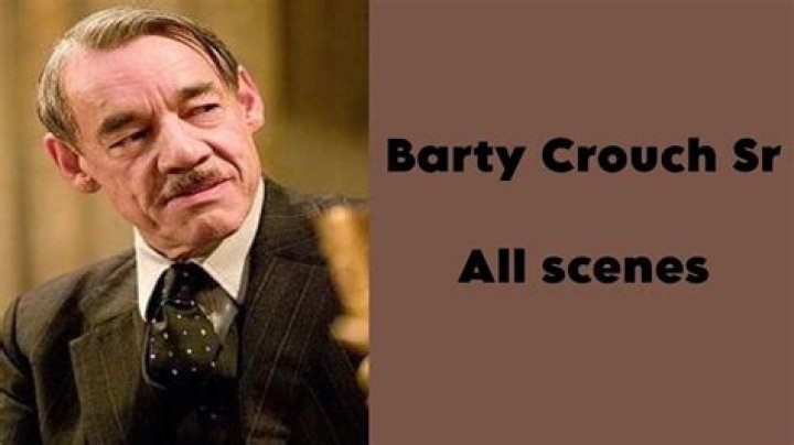 What is Barty Crouch's accent?