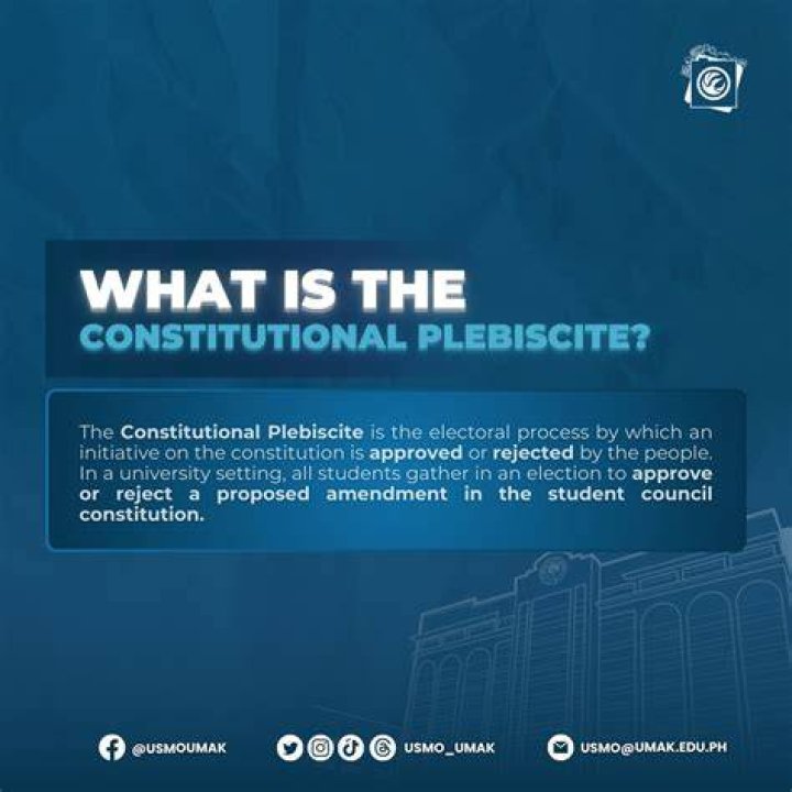 What is Bol plebiscite?