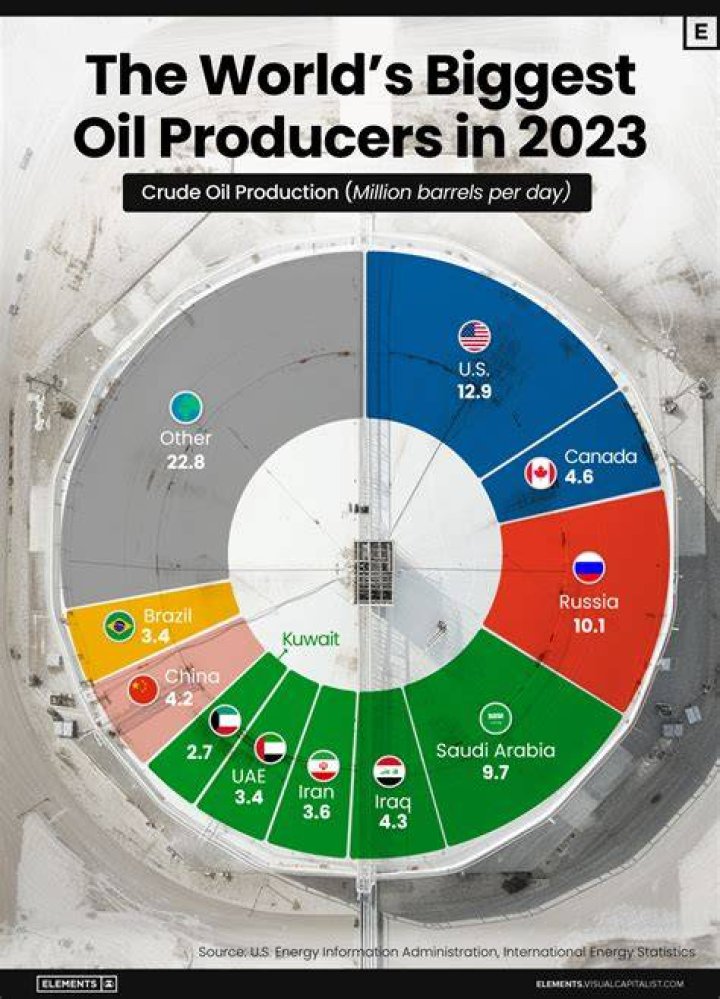 What is Canada the largest producer of?
