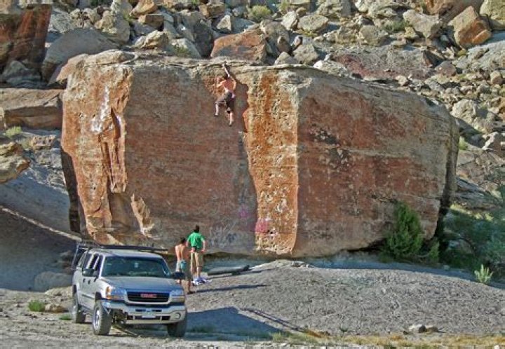 What is considered a highball boulder?