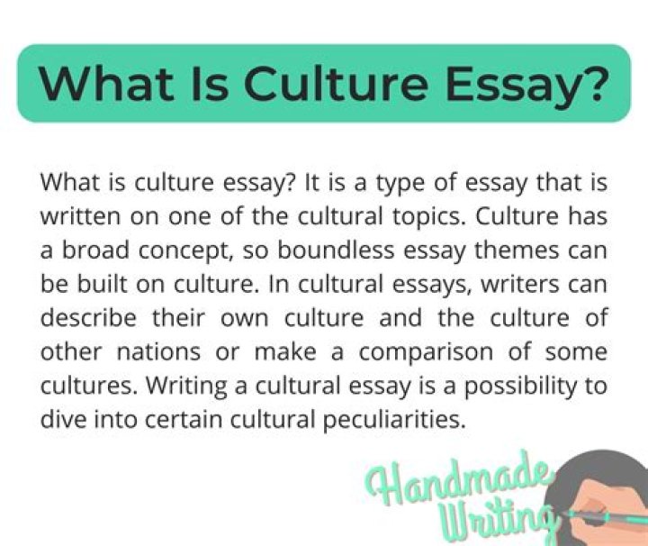 What is culture and why is it important essay?