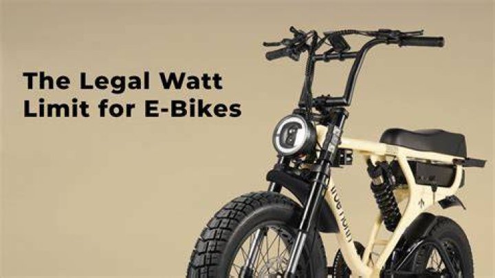 What is current limit eBike?