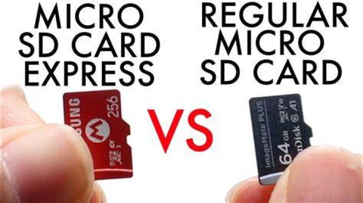 What is difference in micro SD cards?