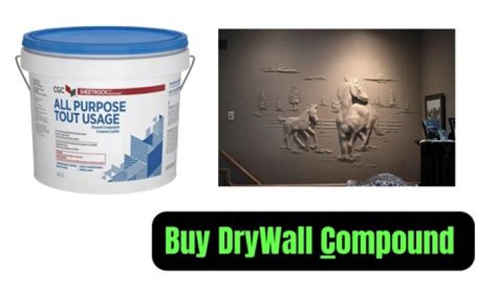 What is drywall topping compound used for?