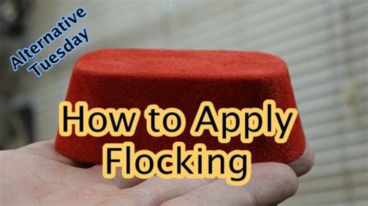 What is flocking powder?