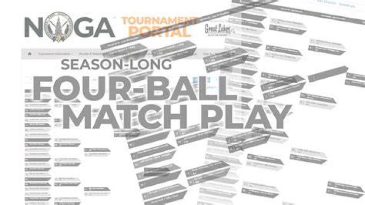 What is four ball better ball match play?