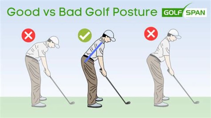 What is good golf posture?