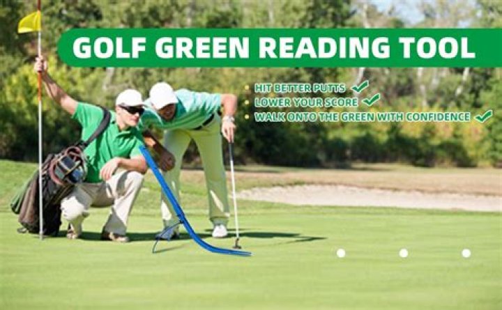 What is green reading golf?