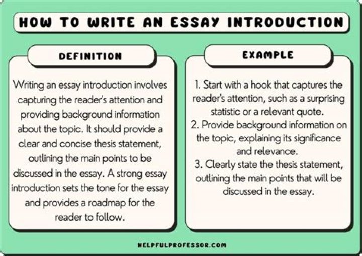 What is introduction and example?