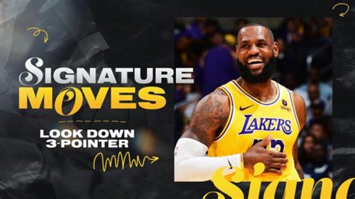 What is LeBron signature move?