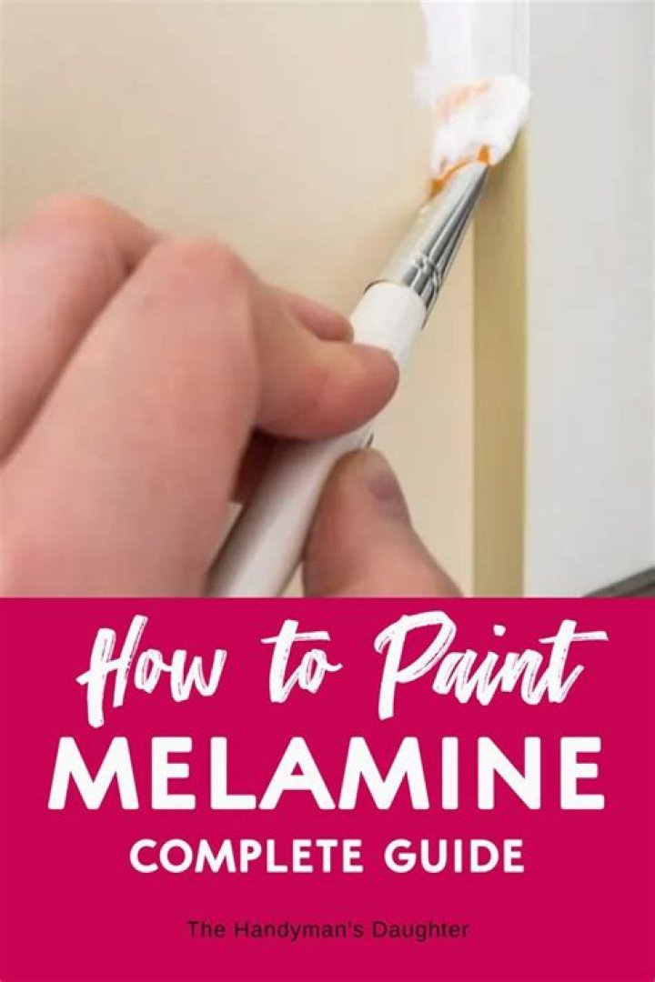 What is melamine paint?