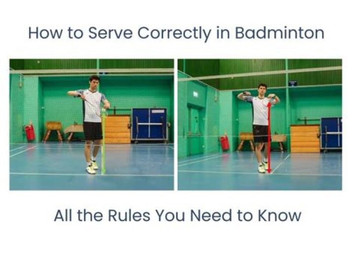 What is not allowed in badminton?