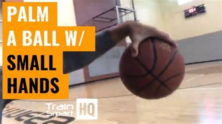 What is palming the ball in basketball?