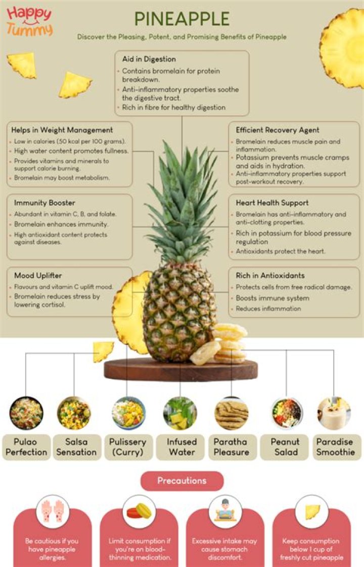 What is pineapple good for?