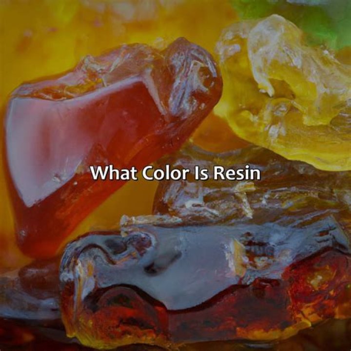 What is plant resin?