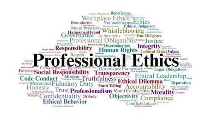 What is professional ethics in simple words?