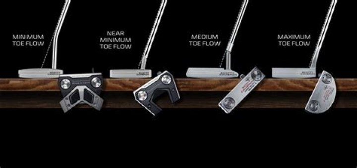 What is putter toe flow?