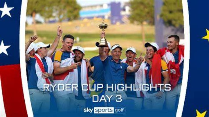 What is Ryder Cup format?