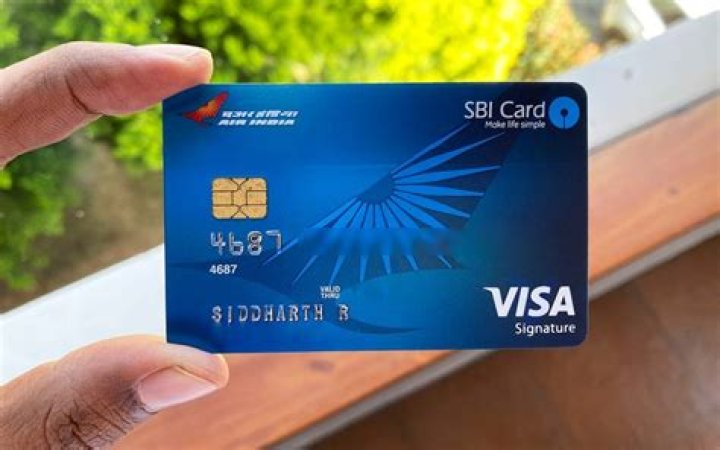 What is SBI Visa contactless card?