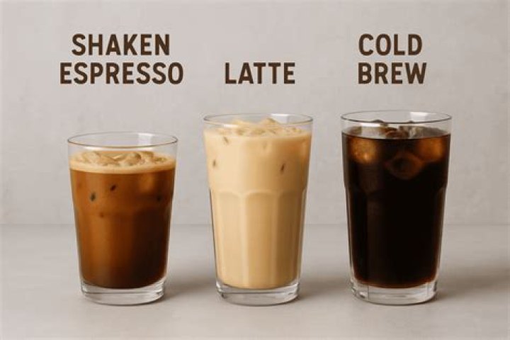 What is shaken espresso vs latte?