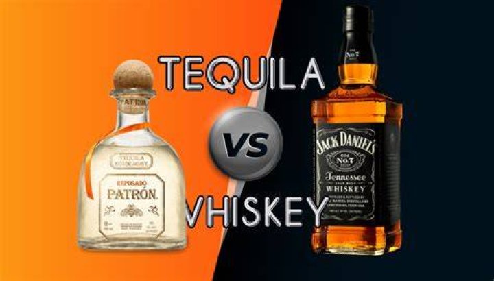 What is stronger whiskey or tequila?