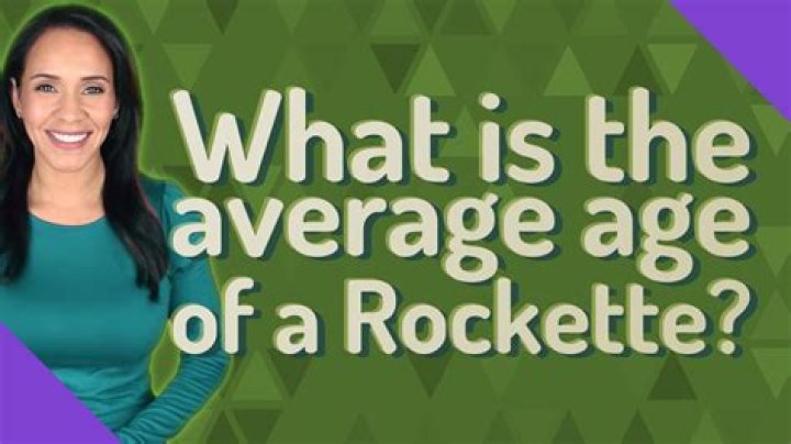 What is the average age of a Rockette?