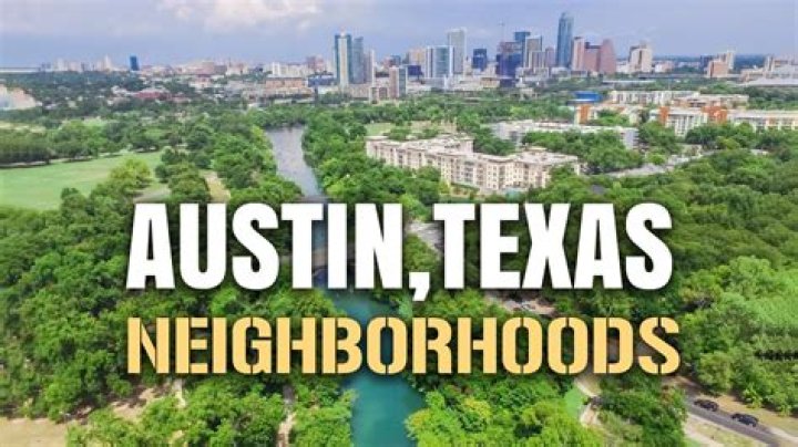 What is the best area in Austin Texas to live?