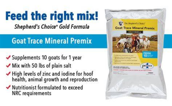 What is the best mineral for goats?