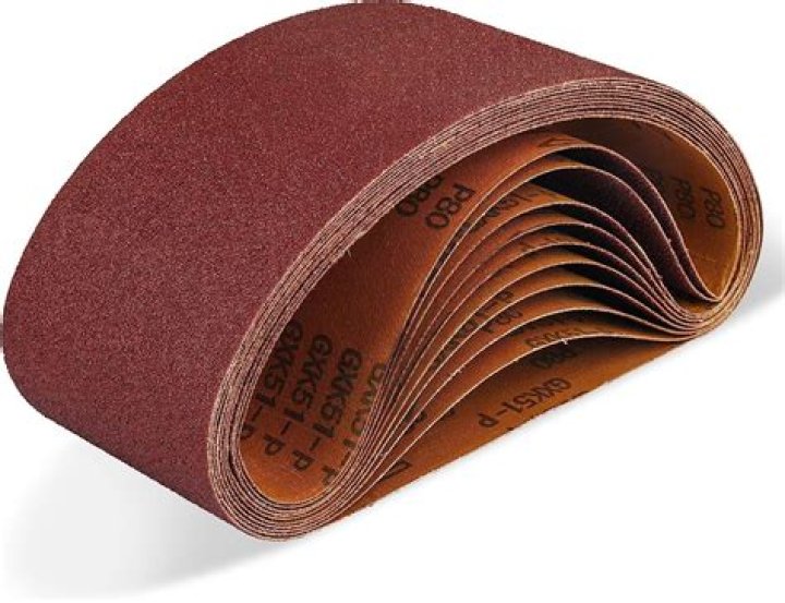 What is the best type of sanding belt for wood?