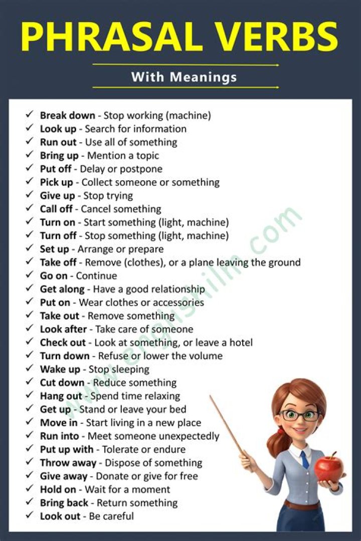 What is the best way to learn phrasal verbs?