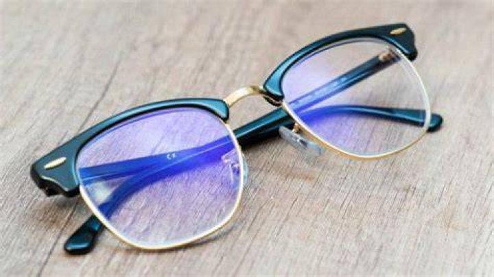 What is the blue coating on glasses?