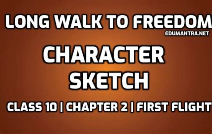 What is the character sketch of Nelson Mandela?