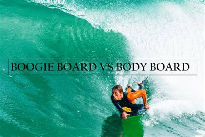 What is the difference between a body board and a boogie board?